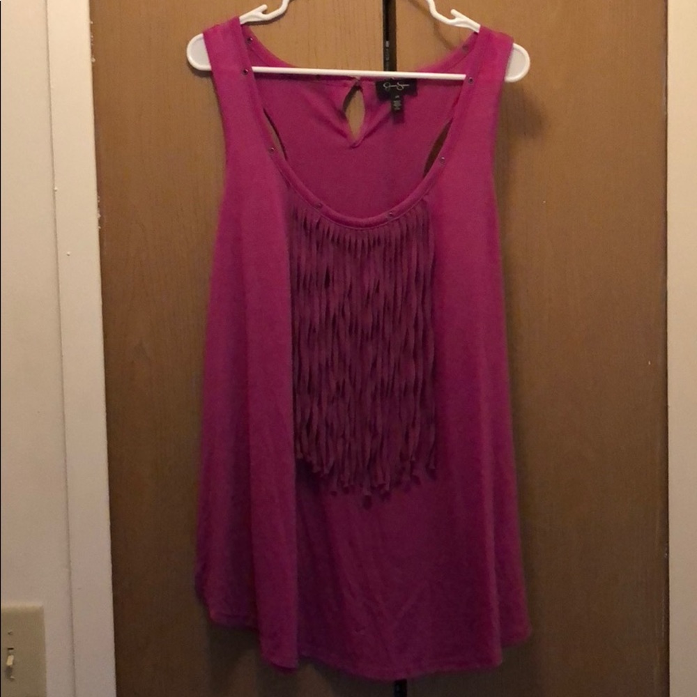 Razor back tank top
